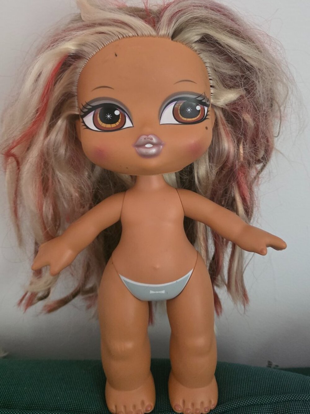 Bratz Big Babyz Yasmin Magic Hair Doll 12" Red Blonde Brown HTF